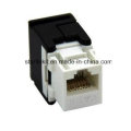 CAT6 UTP Tooless Keystone Jack 180 Graus para Patch Panel